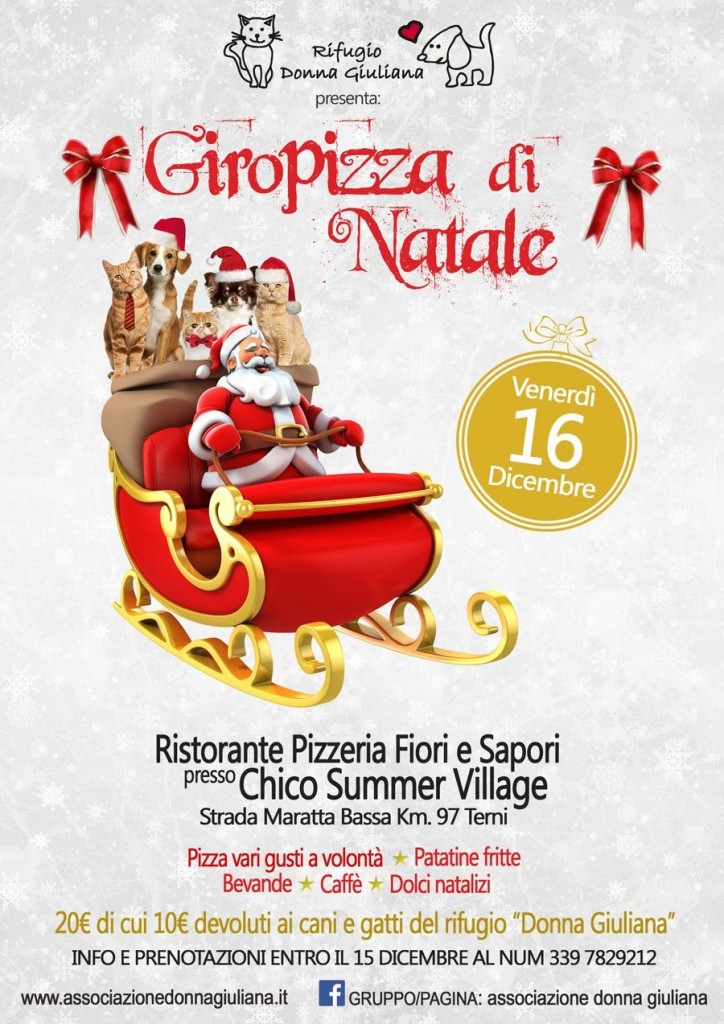 Giropizza di Natale 16 dicembre 2016